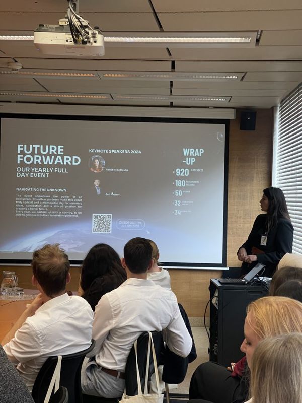 Iva presenting at the UN in Vienna